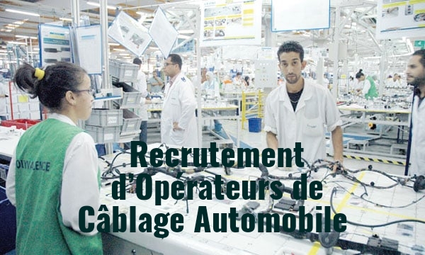 Recrutement d’Opérateurs de Câblage Automobile à
