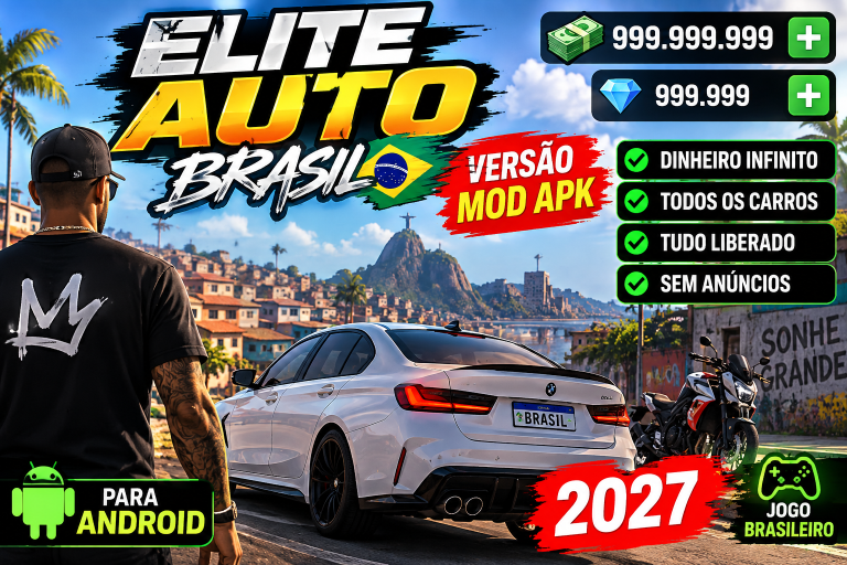 تحميل لعبة Elite Auto Brasil مهكرة فلوس 2027 للاندرويد